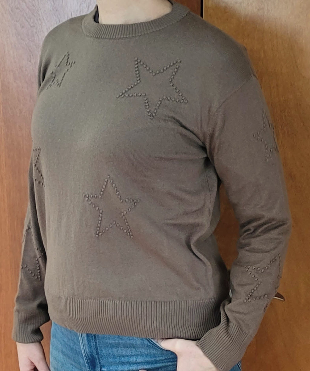 Alashan Cotton Cashmere Constellation Bobble Sweater