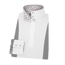 Load image into Gallery viewer, Essex Classics Luna Colorblock Long Sleeve Show Shirt
