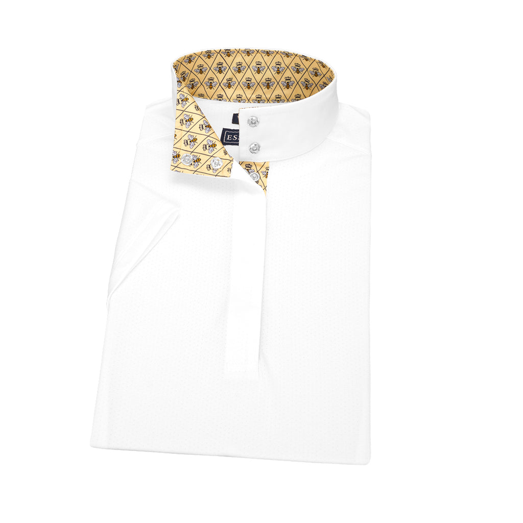 Essex Classics Talent Yarn Long Sleeve Show Shirt with Straight Collar
