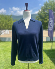 Load image into Gallery viewer, Kinross Cashmere Polo Sweater
