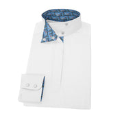 Essex Classics Talent Yarn Long Sleeve Shirt with Wrap Collar