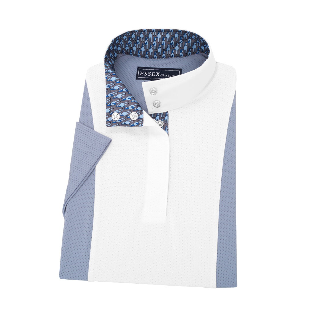 Essex Classics Luna Colorblock Short Sleeve Shirt
